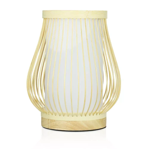 Stehlampe Nachtlicht 25cm, Bambus, Gewinde E27 | DLM-P240
