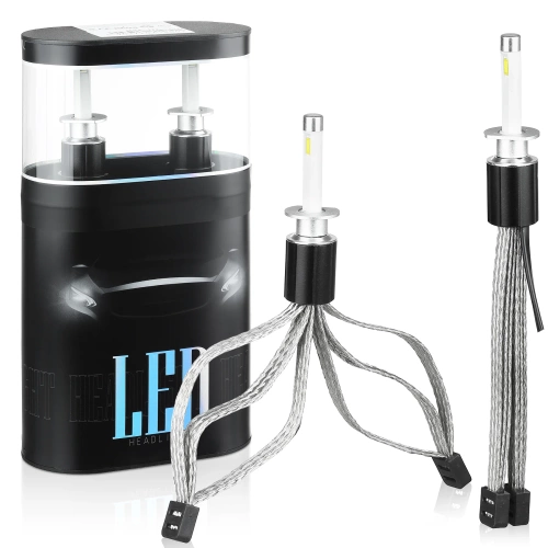 A set of LED bulbs H1 R4 80W 9600lm LUMILED LUXEON 12V-24V