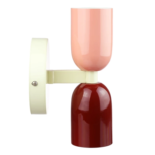 YG-W008-R+P | Lampă de perete în două culori | Lampă de perete modernă
