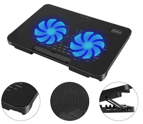 N99 | Cooling washer - Laptop stand 11-17 '' | Dual 120mm