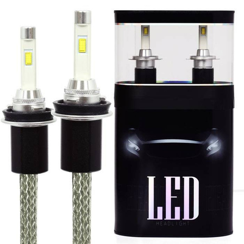 LED-Scheinwerferleuchtmittel Set | H9 H11 R4 | 80 W | 9.600 lm | LUMILED LUXEON | 12–24 V