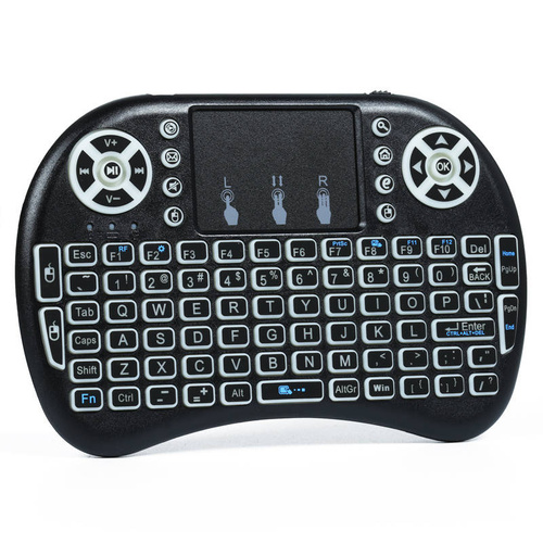 i8 | Backlight Wireless keyboard with touchpad