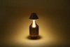 Lampada da tavolo a LED in rame con batteria integrata | Lampada da notte touch con potenza e colore regolabili | Lampada moderna per ristoranti, hotel e soggiorni | YG-D030-COPPER