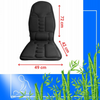 DZC-011-BLACK | Universal massage mat | Car massager | Heating function 