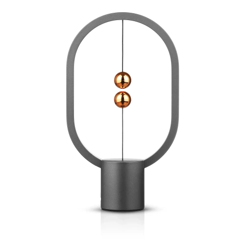  MDL-H250-B | 25 cm Trådløs natlampe | Balancerende magnetisk lampe