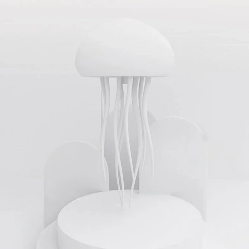 Nočná lampa medúza RGB s pohybom chápadiel a zvukovým senzorom | USB-C 1.000 mAh | JF-125-TSP