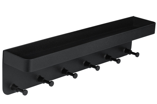 Wandgarderobe für Schlüssel und Kleidung mit Ablagefach für Kleinteile | ZW-J26