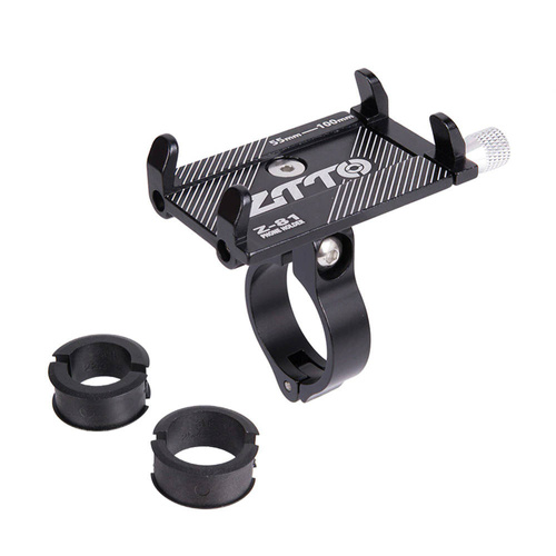 Z-81 | Aluminum bicycle phone holder mounted on the handlebar