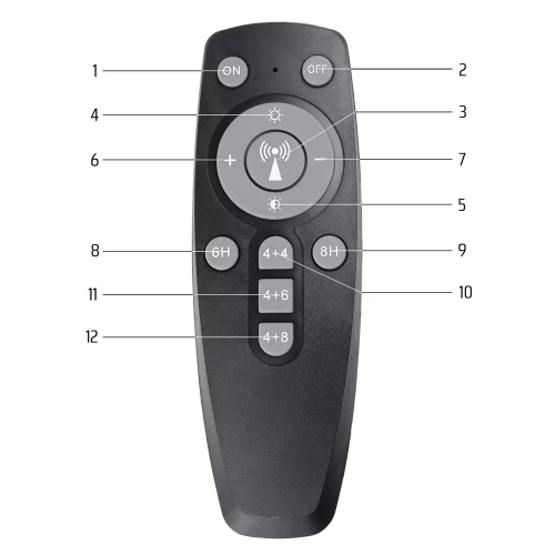 LD66-200W | Projector LED 200W cu telecomandă | 3500lm, 9000mAh, IP66