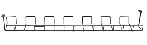 ZW-J725 | Organizator de cabluri sub birou | negru