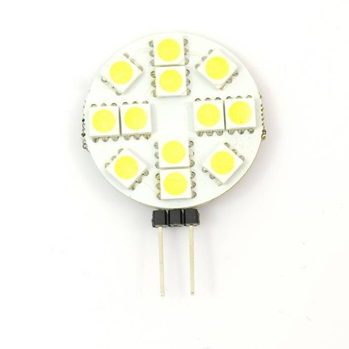 LED-Leuchtmittel | G4 Sockel, 12 SMD 5050, FLAT