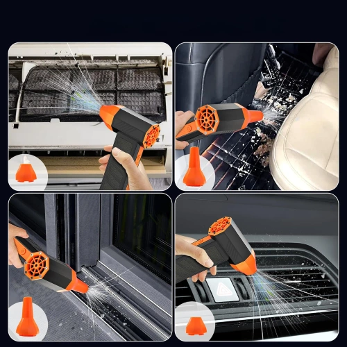 Elektrische Turbogebläse | 130.000 U/min, 5.000 mAh Akku | FAN-P30-B+O