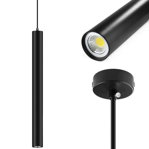 LED-Pendelleuchte | 60 cm | schwarz | CTD-L60CM