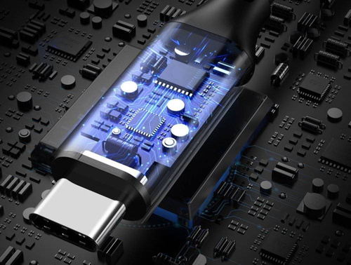 AN-10-2M-C tipo juoda | 100 W USB-C / USB-C laidas | 2 mln