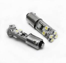 Bec LED auto BA9S 8 SMD 3528 CAN BUS