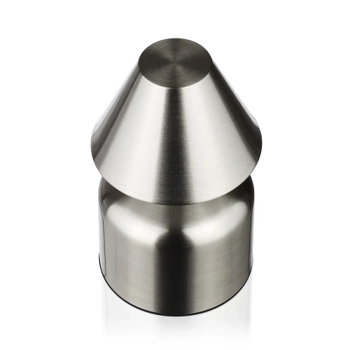 HJA42-ARGENTO | | Lampada da tavolo LED a forma di fungo | Lampada senza fili per hotel, ristorante | Lampada touch notturna