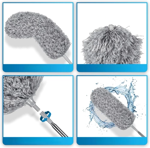 FDD-2.8M-GRAY | Telescopic duster | Long brush