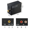 F101 | Conversor de sinal de ÁUDIO - Coaxial / Toslin SPDIF - RCA