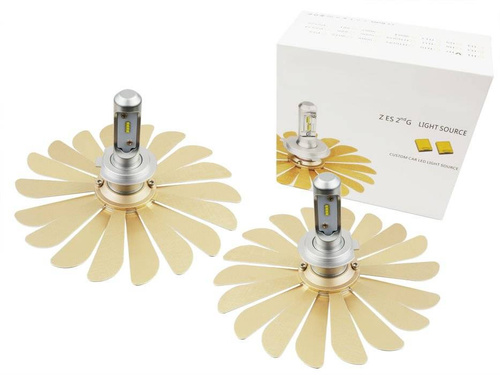 LED-Scheinwerferlampe H7 ZES | 100 W 12.000 lm | Tag/Nacht