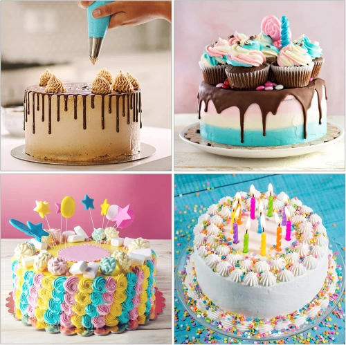 FM-034-BLUE | Cukrásztáska + 24 tipp | spatulák a tészta formázásához