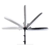 Lampada ad anello professionale 45 cm con treppiede 210 cm | Kit illuminazione per trucco o streaming | RL-480 2 in 1