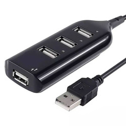 YT03 | USB 2.0-HUB | Splitter voor 4 USB-poorten