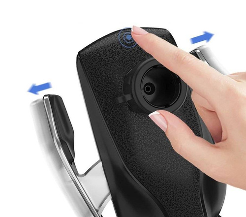 Q005 | Suport auto electronic cu încărcare inductivă 10W Quick Charge 3.0