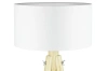 DYT-L150 | White floor lamp | Boho lighting for the living room, bedroom | White floor lamp with a wooden frame