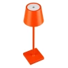 HJA28-ORANGE-1 | Lampe de table avec batterie intégrée | Lampe de nuit tactile