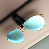 Holder, clip for glasses for the sun visor in the car