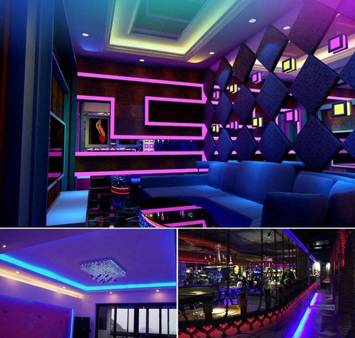 Vodotesný RGB LED pásik | 5 miliónov | Napájanie 230V | 300 LED | 5 režimov svietenia