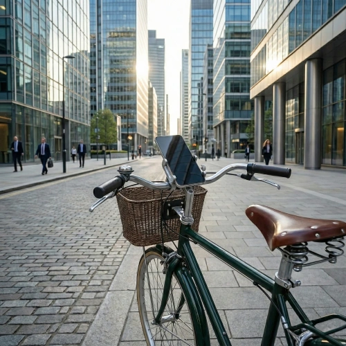 Supporto per smartphone da bicicletta | supporto universale in alluminio per manubrio | fissaggio stabile per smartphone | CNCD-673