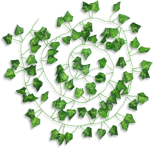 DG-Y230MM-VERDE12 | Hiedra artificial | Guirnalda decorativa | Hojas ornamentales