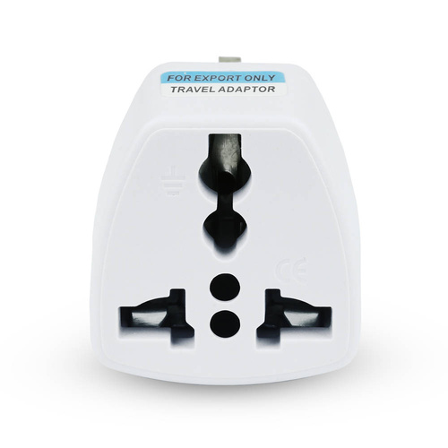 AD-FR03 | Adaptateur secteur universel, adaptateur de voyage des prises EU/US/CN aux prises UK