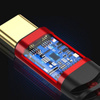 AP-42-1M-Typ-C-Červená | Kábel USB-C na USB-C | 1 mil