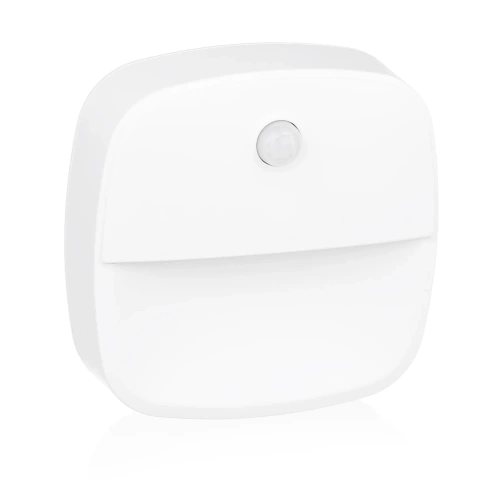 C4907-BLANC | Veilleuse sans fil | Lampe avec capteur crépusculaire et détecteur de mouvement | Éclairage d'escalier alimenté par batterie