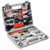 Coffret d'outils pour vélo de 44 pièces | Coffret d'outils professionnels en acier | Outils d'entretien universels | FZ044-B