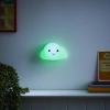 Luce notturna a LED in silicone a forma di nuvola | Lampada portatile per bambini con 9 colori di luce | Lampada ricaricabile tramite USB | JL-907