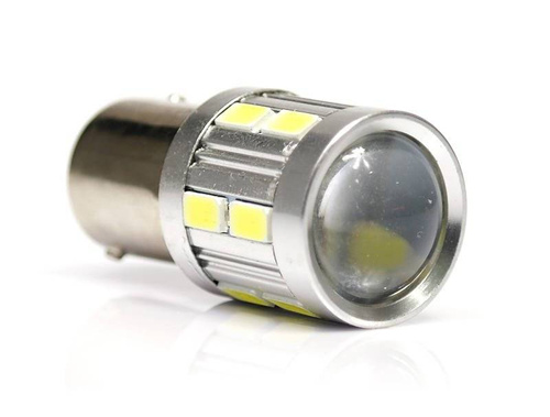 Auto LED žárovka BA15S 5W CREE + 12 SMD 5630