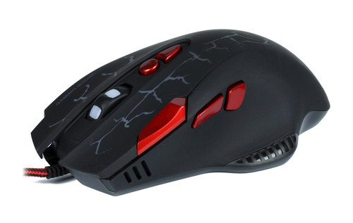 G550 | Mouse de computador para jogos, com fio, óptico, USB | 1200-6400 DPI, 8 botões