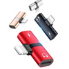 UA-008 | Bliksemadapter - 2x Bliksem | Audio-adapter voor iPhone