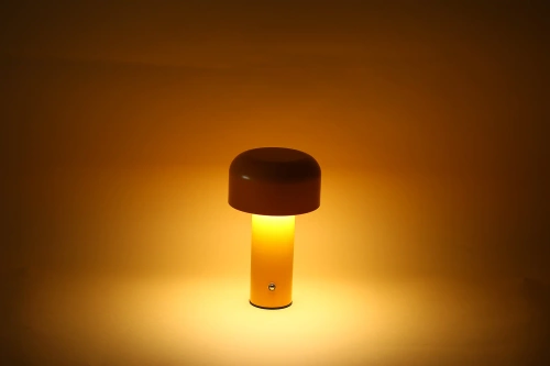 Modello YG-D017-BL | Lampada da tavolo moderna | Luce notturna con batteria integrata | Lampada a LED