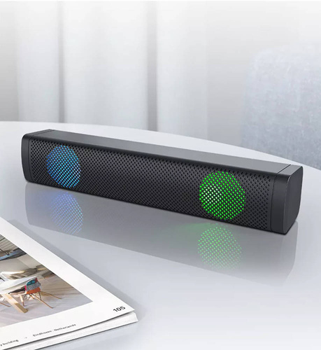 S10 | Počítačový soundbar 2.0 s RGB LED podsvícením | 6W RMS