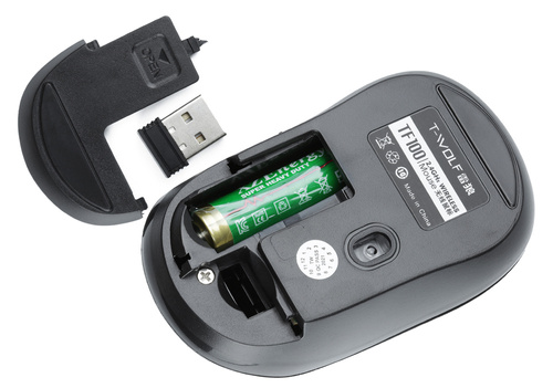 TF100| Set tastiera e mouse da ufficio wireless da 2,4 GHz