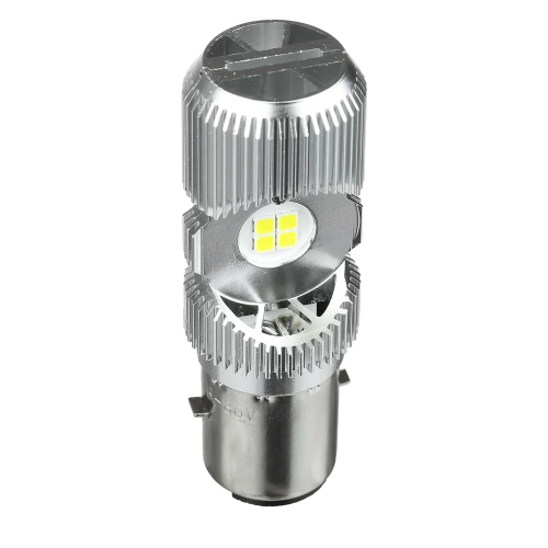 BA20D S2 LED automobilio lemputė | 4 CSP diodai | 1800 lm