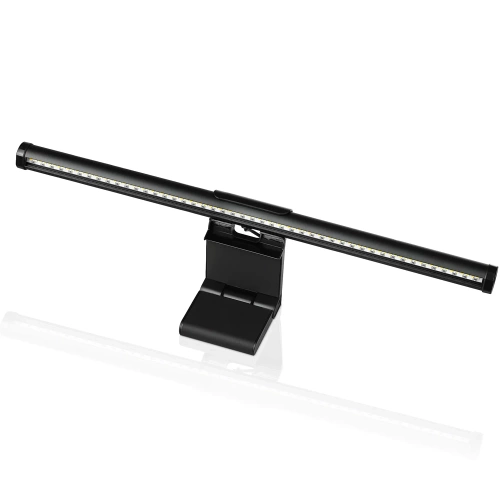 TB-30SC-ZWART | Monitorlamp 44 cm | Touch-lichtbalk gemonteerd met een clip