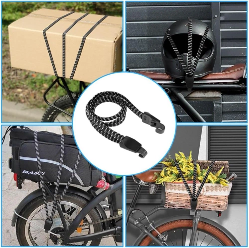 Gepäckspanngurte 3-in-1 | Universelle Befestigung für Kofferraum mit Haken | Starkes, strapazierfähiges Gummiband für Kofferraum | SGXLS-68