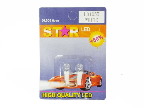 LED autolamp W2W W1,2W T5 R5 1x FLUX