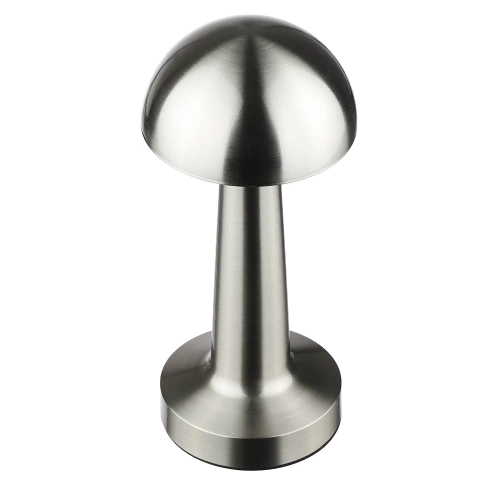 HJA11-ZILVER | Draadloze tafellamp | Aanraakgevoelige nachtlamp met instelbare lichtkleur | USB PADDESTOEL-lamp