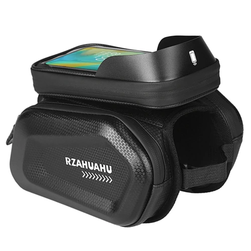 Borsa da telaio per bicicletta | Custodia touch per smartphone | Borsa impermeabile per bici in EVA | Organizer per bicicletta 464-OPP